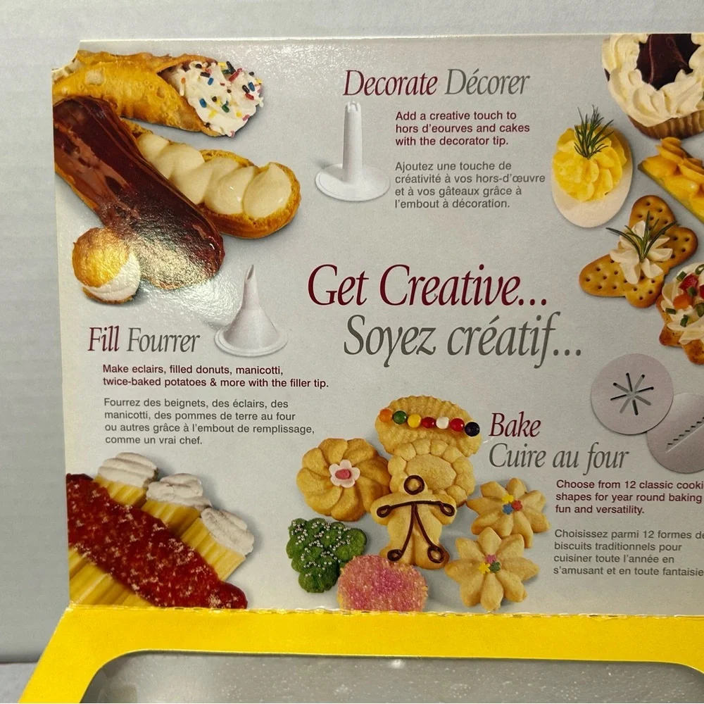 Hamilton Beach White Cordless Cookie Press
